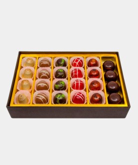 Scatola regalo di praline artigianali assortite – Cioccolatini piemontesi gourmet Dolci Pensieri