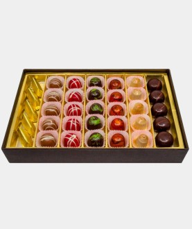 Scatola regalo praline artigianali assortite – Cioccolatini piemontesi di alta qualità