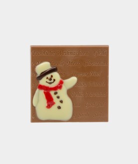 Tavoletta pupazzo di neve