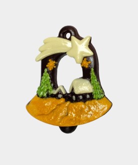 Campana di Natale - Soggetto di cioccolato da appendere