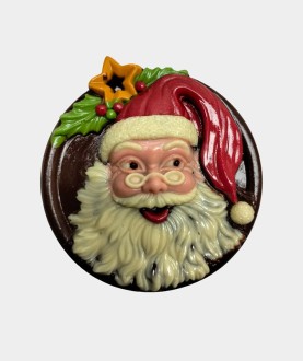 Dolce Babbo Natale - Soggetto in cioccolato da appendere