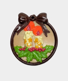 La Magia delle Candele - Soggetto in cioccolato da appendere