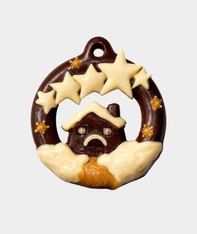 La Casa delle Stelle - Soggetto in cioccolato da appendere