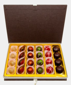 Souvenir di Lanzo - Assortimento da 6 gusti, 24 praline