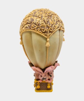 Conigli Pasquali in Mongolfiera